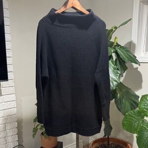 Free People Black Ottoman Sweater